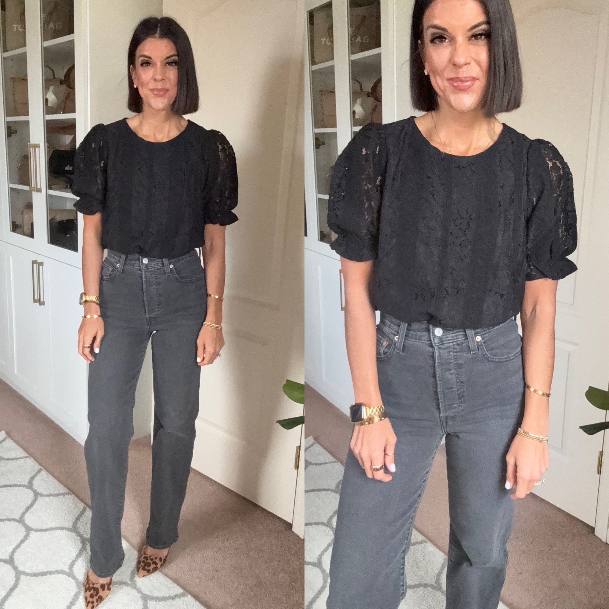 Size small in blouse Size 27 in Levi jeans

#LTKFindsUnder100 #LTKSeasonal