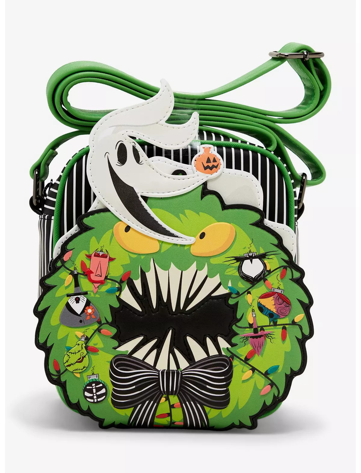 Loungefly Disney The Nightmare Before Christmas Zero Wreath Glow-in-the-Dark Crossbody Bag — Bo... | BoxLunch