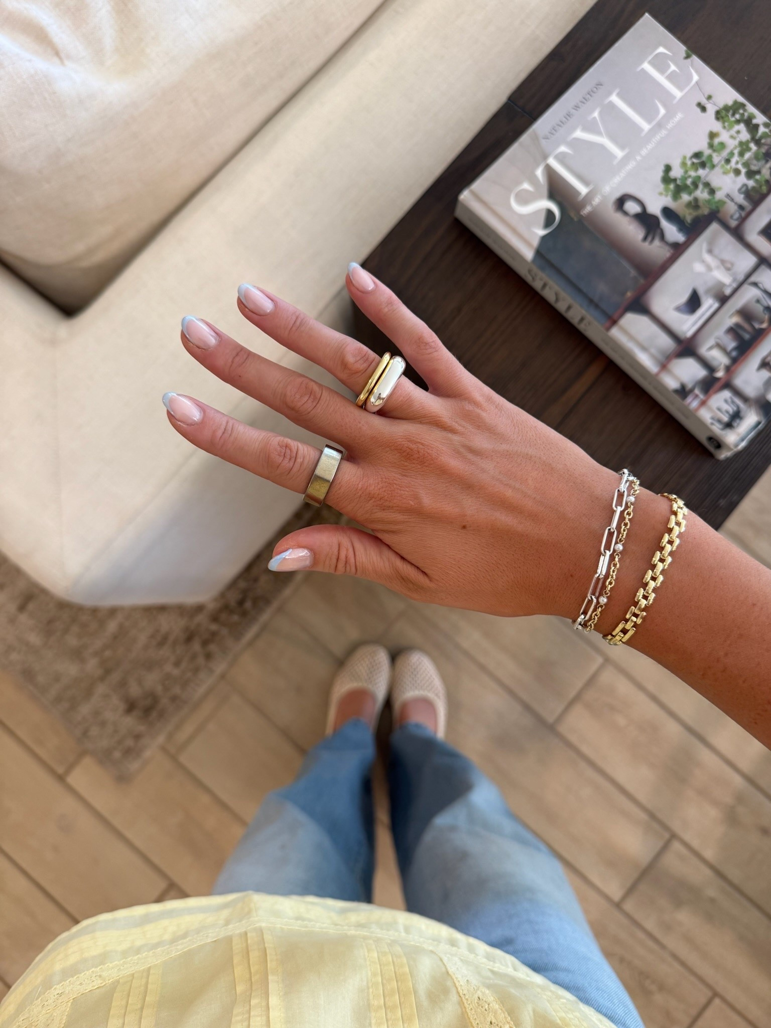 New jewelry I’m loving ✨

#LTKootd