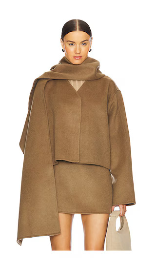 by Marianna Milly Wool Jacket in Olive Green | Revolve Clothing (Global)