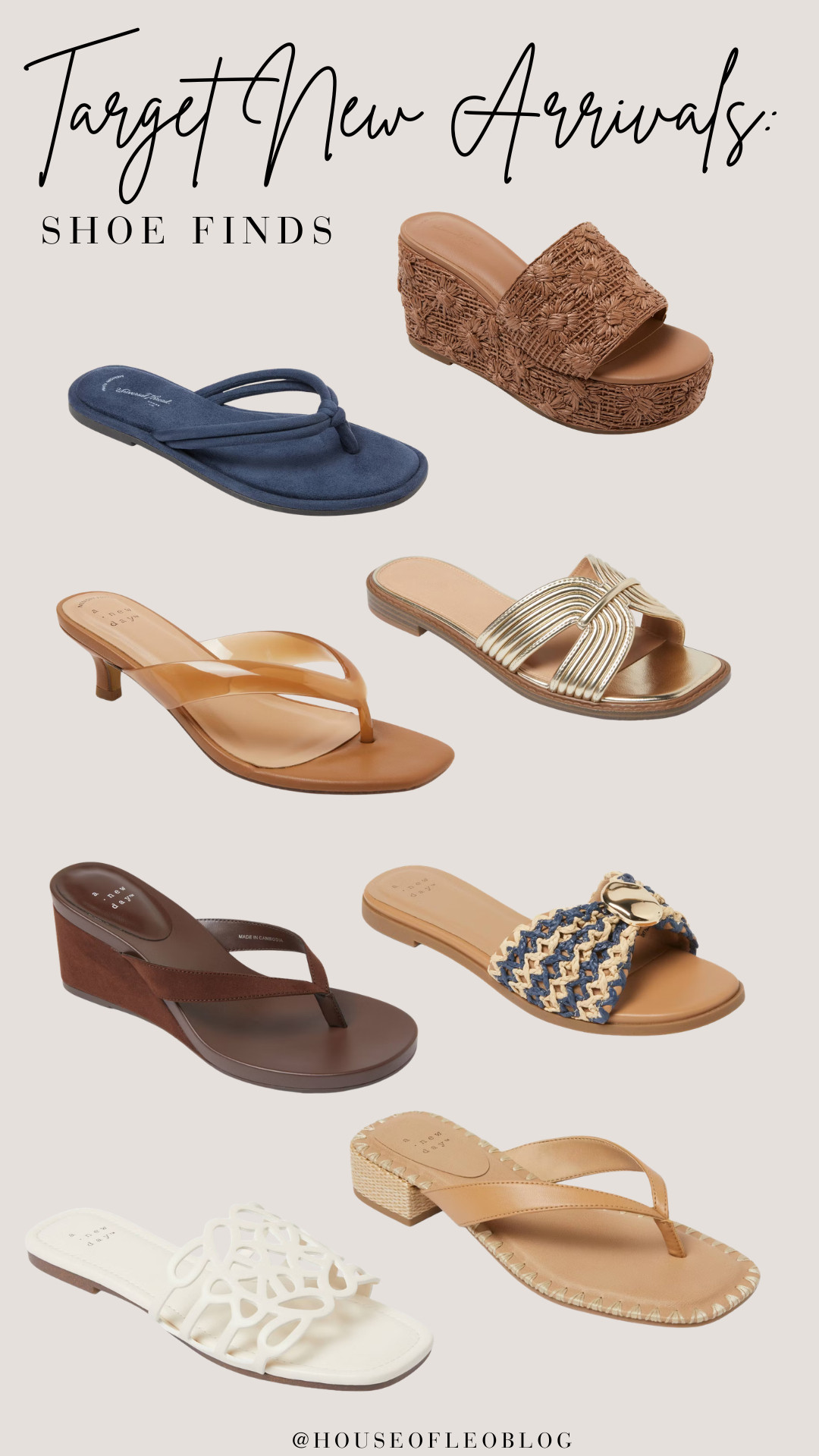 Target just got the cutest sandals in! Linking a few of my favorites! 

 