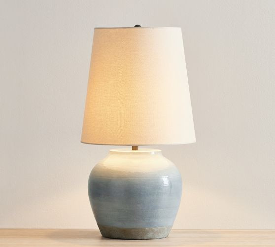 Miller Ceramic Bedside Lamp (25") | Pottery Barn (US)