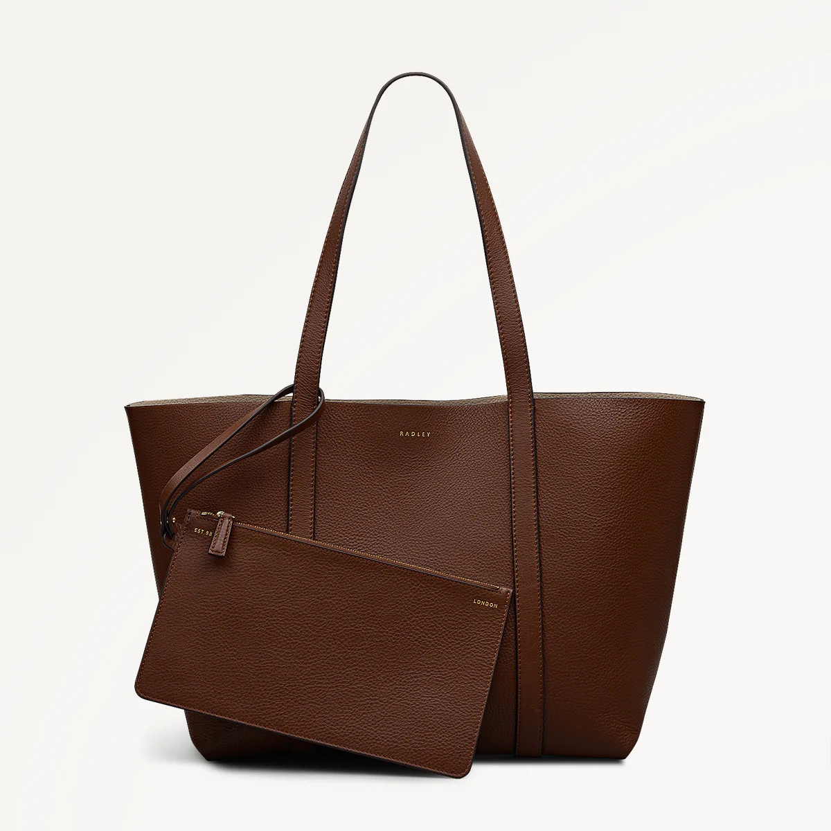 Chocolate Large Open Top Tote | Hanbury Row AW25 | Radley London | Radley