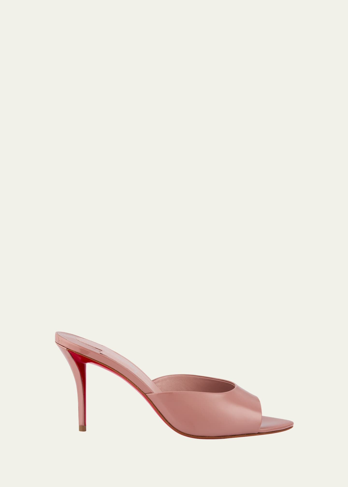 Christian Louboutin Miss Z Patent Red Sole Mule Sandals | Bergdorf Goodman