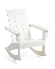 Outdoor Modern Adirondack Rocking Chair | Marshalls