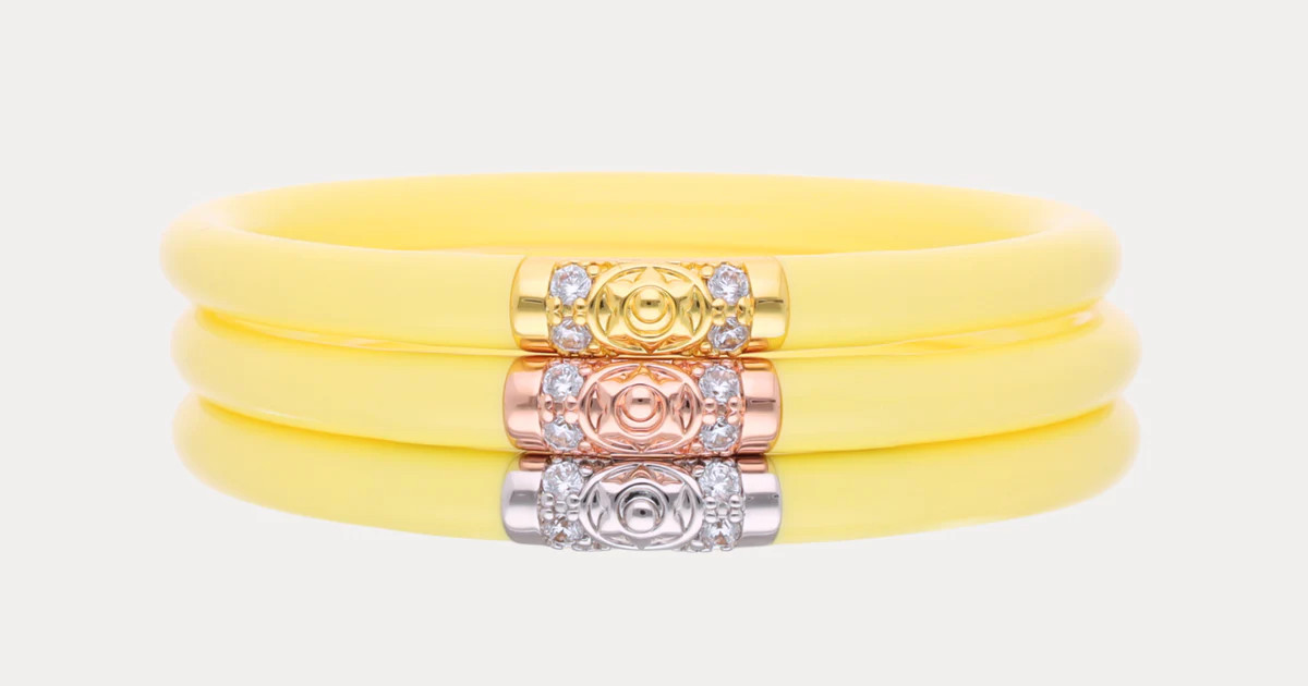 Three Kings All Weather Bangles® (AWB®) - Butter | BuDhaGirl