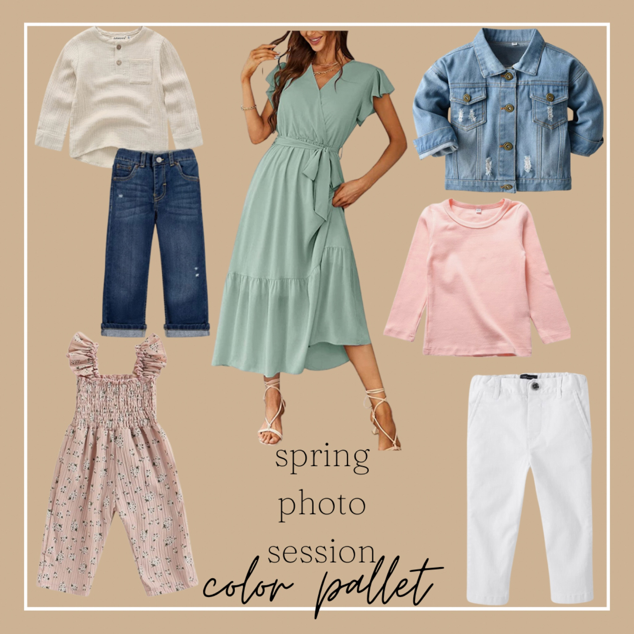 Get your family ready for your spring family event!

Amazon has the cutest jumpers and I have been having a great time planning family outfits with your little ones! #spring #family #cute #jumpers #toddler #colorpallet

#LTKunder50 #LTKfit #LTKcurves