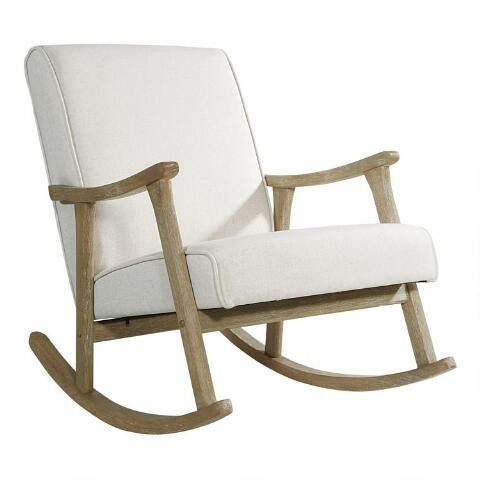 Joanna Ivory Rocking Chair | World Market