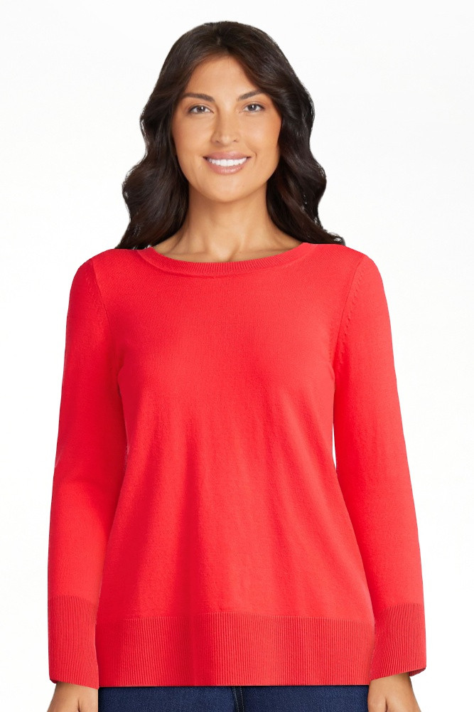 Free Assembly Women's and Women's Plus Cozy Yarn Crewneck Sweater with Long Sleeves. Lightweight,... | Walmart (US)