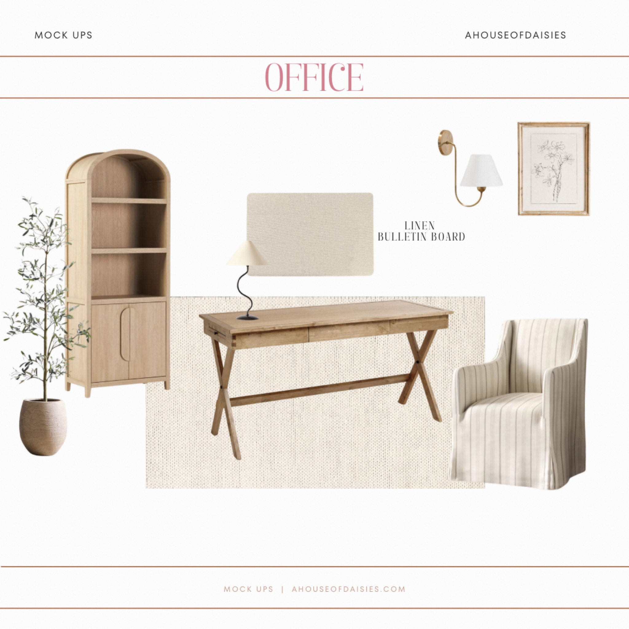 Neutral office, Jenni kayne home, office desk, light wood decor, neutral home decor, organic decor, coastal decor

#LTKStyleTip #LTKHome #LTKFindsUnder50