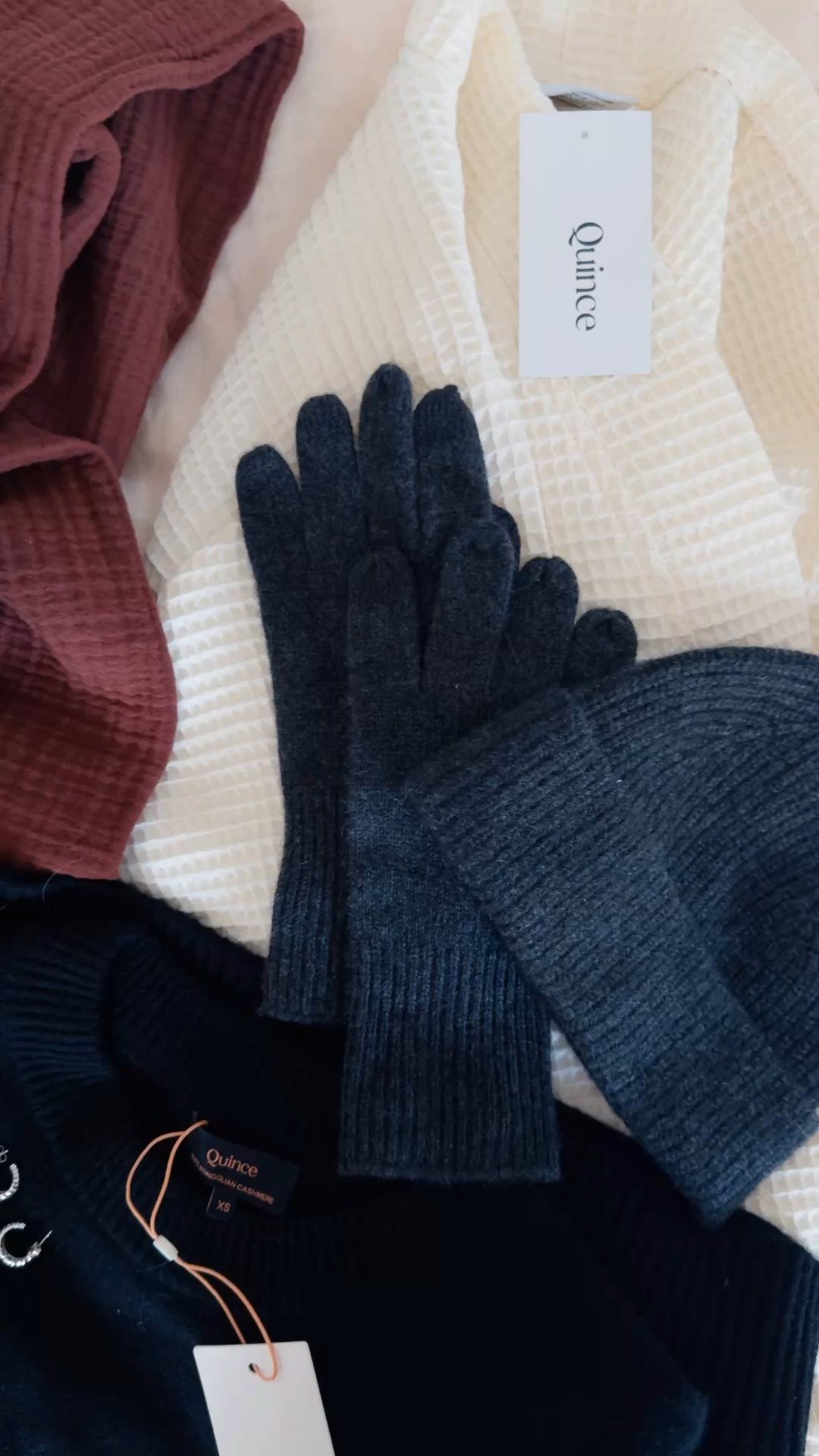 
Gift Ideas From @onequince

1/ Mongolian Cashmere Ribbed Beanie & Mongolian Cashmere Gloves
2/ Organic Airy Gauze Blanket
3/ Croissant Hoops
4/ Organic Turkish Waffle Robe
5/ Mongolian Cashmere Oversized Crewneck Sweater
6/ Italian Leather Triple Compartment Tote

#quincepartner


#LTKHoliday #LTKFindsUnder100 #LTKGiftGuide