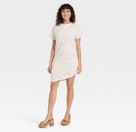 New at Target 🎯 Side Ruched Dress! 

#LTKunder50 #LTKstyletip #LTKFind