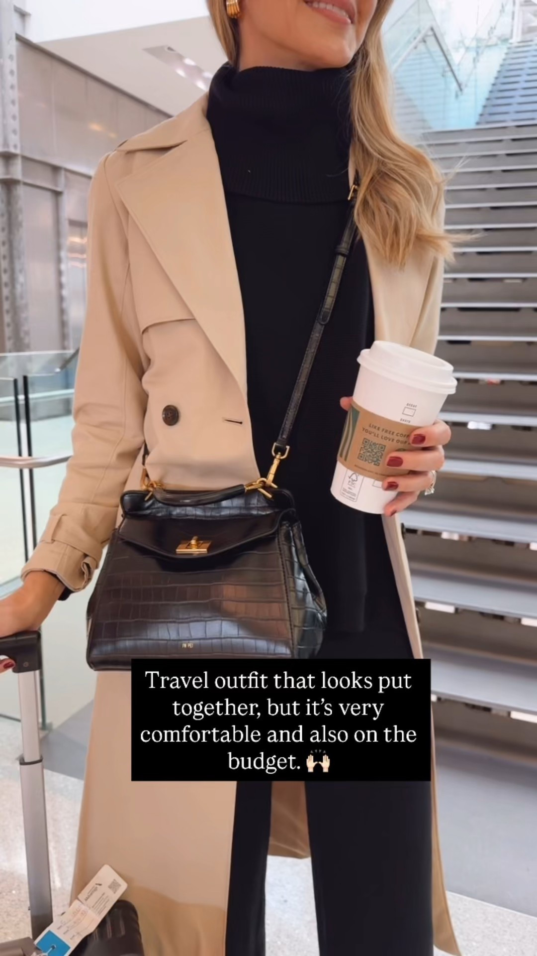 Amazon travel outfit that looks put together, but it’s very comfortable and on the budget 🙌🏻
Wearing size small 
Airport fashion 
Airport outfit 


#LTKTravel #LTKHoliday #LTKOver40