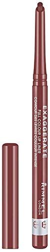 Rimmel Exaggerate Lip Liner Ravish, 1 count, Long Lasting Twist Up Mechanical Lip Color Pencil, S... | Amazon (US)