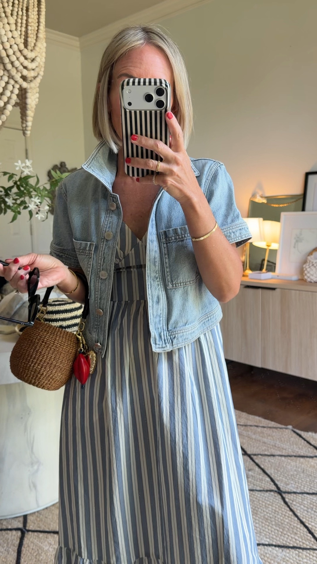 Target dress styled with elevated accessories 
dress in xs
summer outfit

#LTKOver40 #LTKootd #LTKmomlife