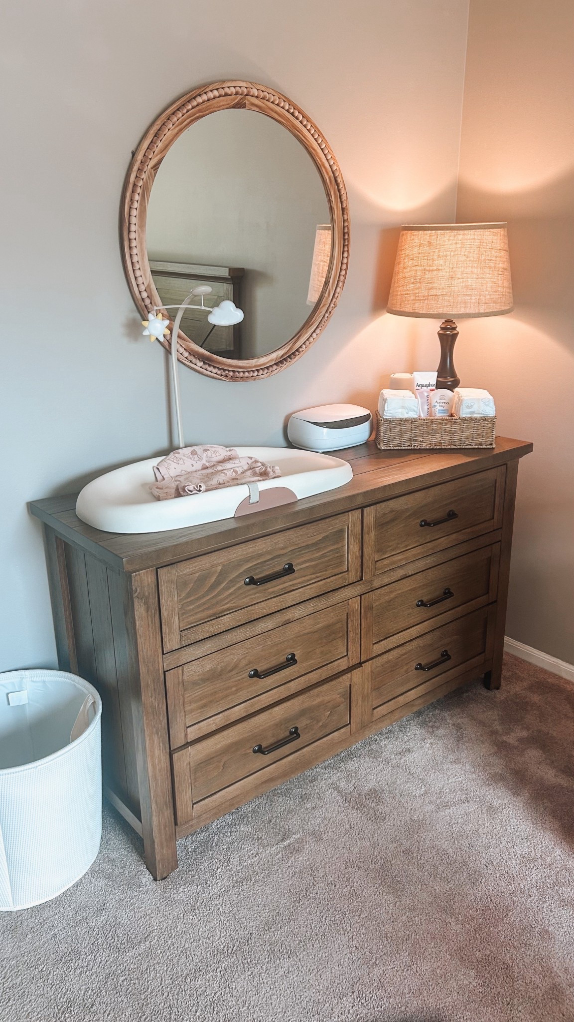 Fully stocked and organized dresser for baby girl’s nursery complete with some old favorites and a few new items I’m excited to try 😍👶🏼

#LTKHome #LTKFindsUnder50 #LTKBaby