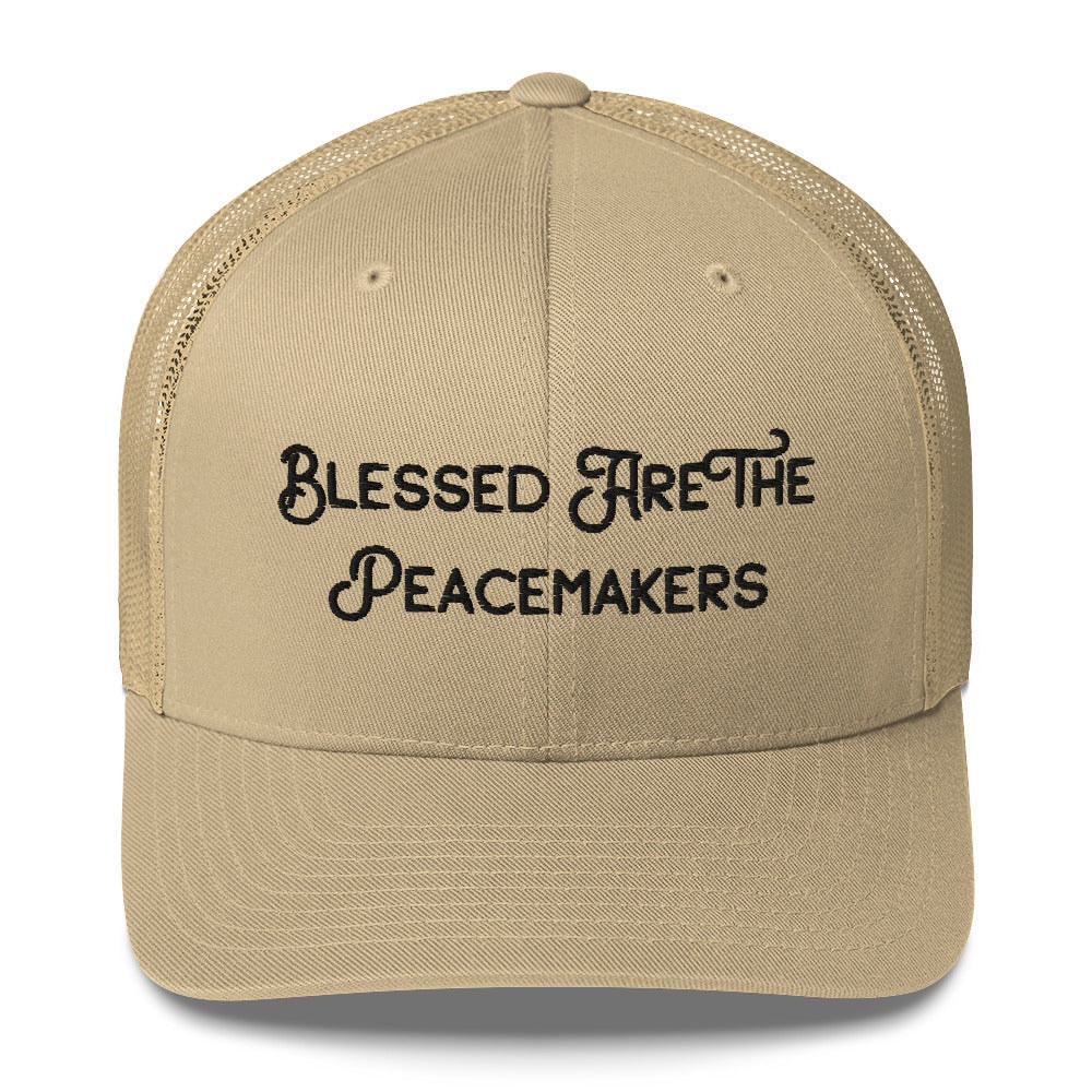 Christian trucker hats *blessed are the peacemakers* 

#church #christianstreetwear #mens #womens

#LTKMens
