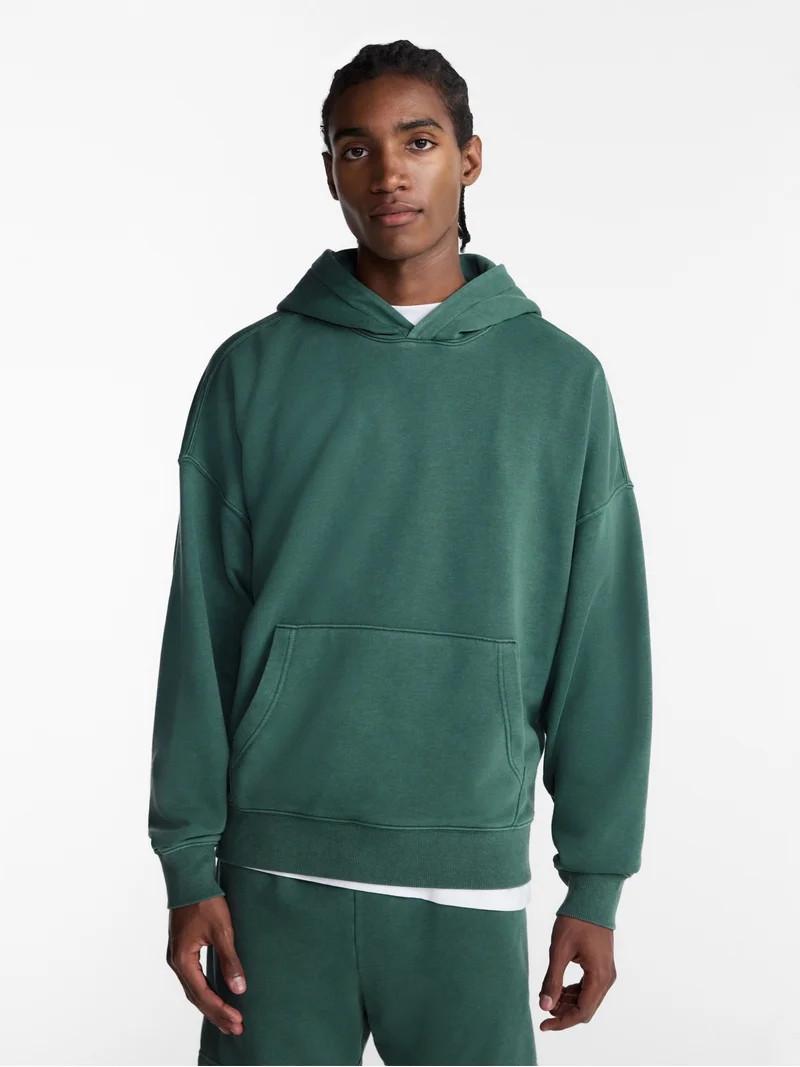 No Boundaries Oversized Hoodie with Long Sleeves, Men's XS-4XLT | Walmart (US)
