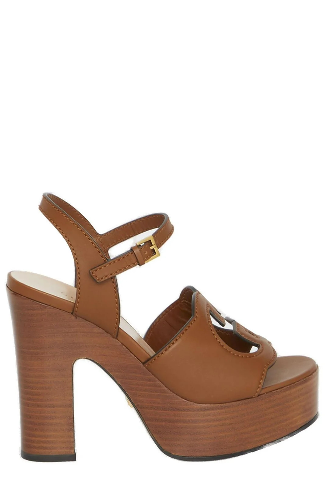 Gucci Logo Detailed Open Toe Sandals | Cettire Global