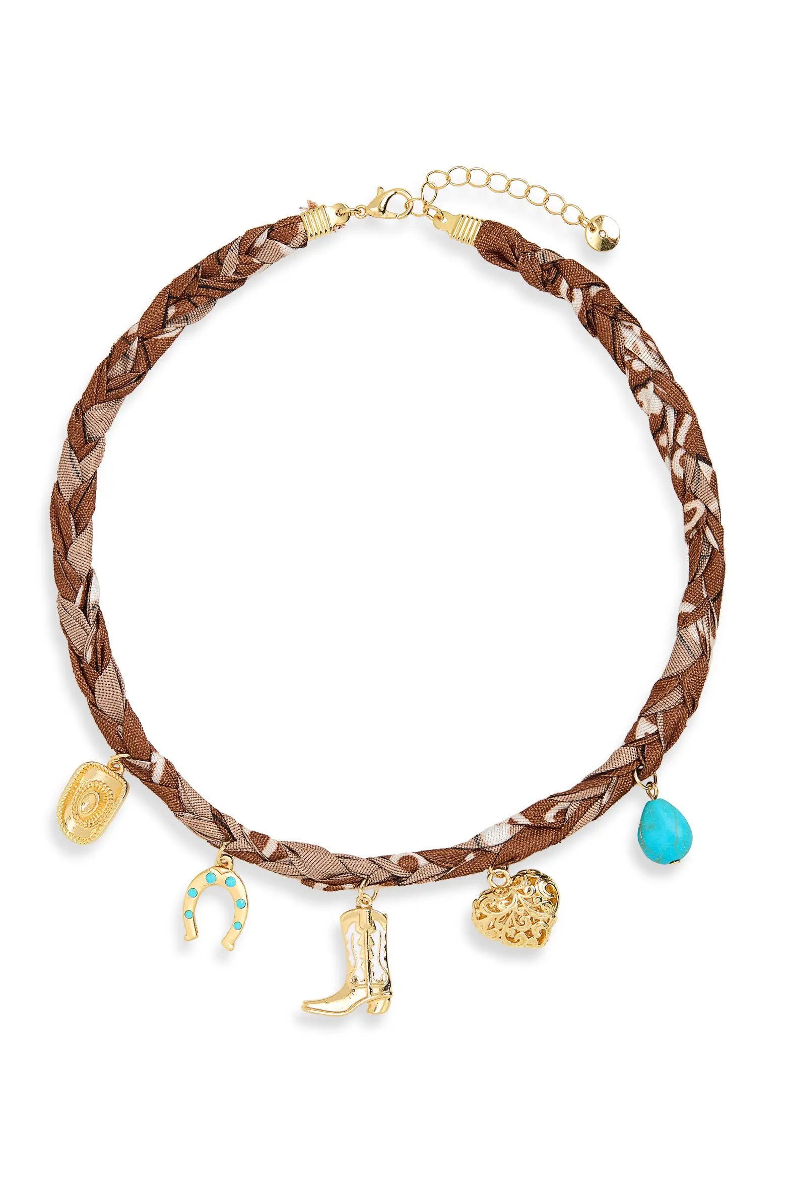Bandana Charm Necklace (Women) | Nordstrom | Nordstrom