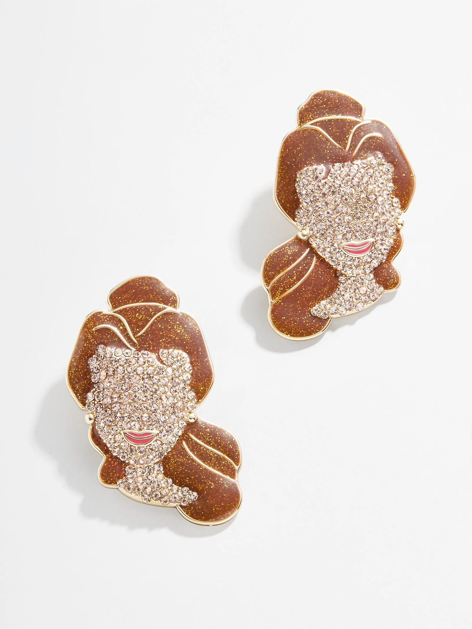 Belle Disney Earrings - Gold | BaubleBar (US)