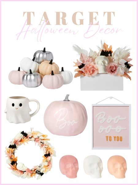 Target Halloween decor, pink Halloween decor, girly Halloween decor, pastel Halloween decor 

#LTKSeasonal #LTKhome #LTKHalloween
