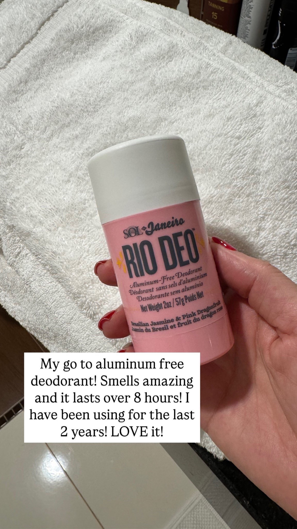 Favorite aluminum free deodorant 
Smells amazing and it lasts up to 8 hours 



#LTKU #LTKBeauty #LTKselfcare