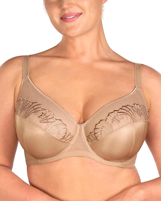 HSIA Minimizer Bras for Women, Full Coverage Embroidered Bras Plus Size Bra for Heavy Breasts Unl... | Amazon (US)