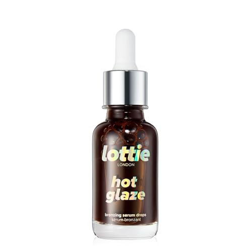 Lottie London Hot Glaze in Bronze Universal Bronzing Drops, Tinted Bronzing Drops, Serum-like Formula Infused with Hyaluronic Acid, Squalane & Niacinamine | Amazon (US)