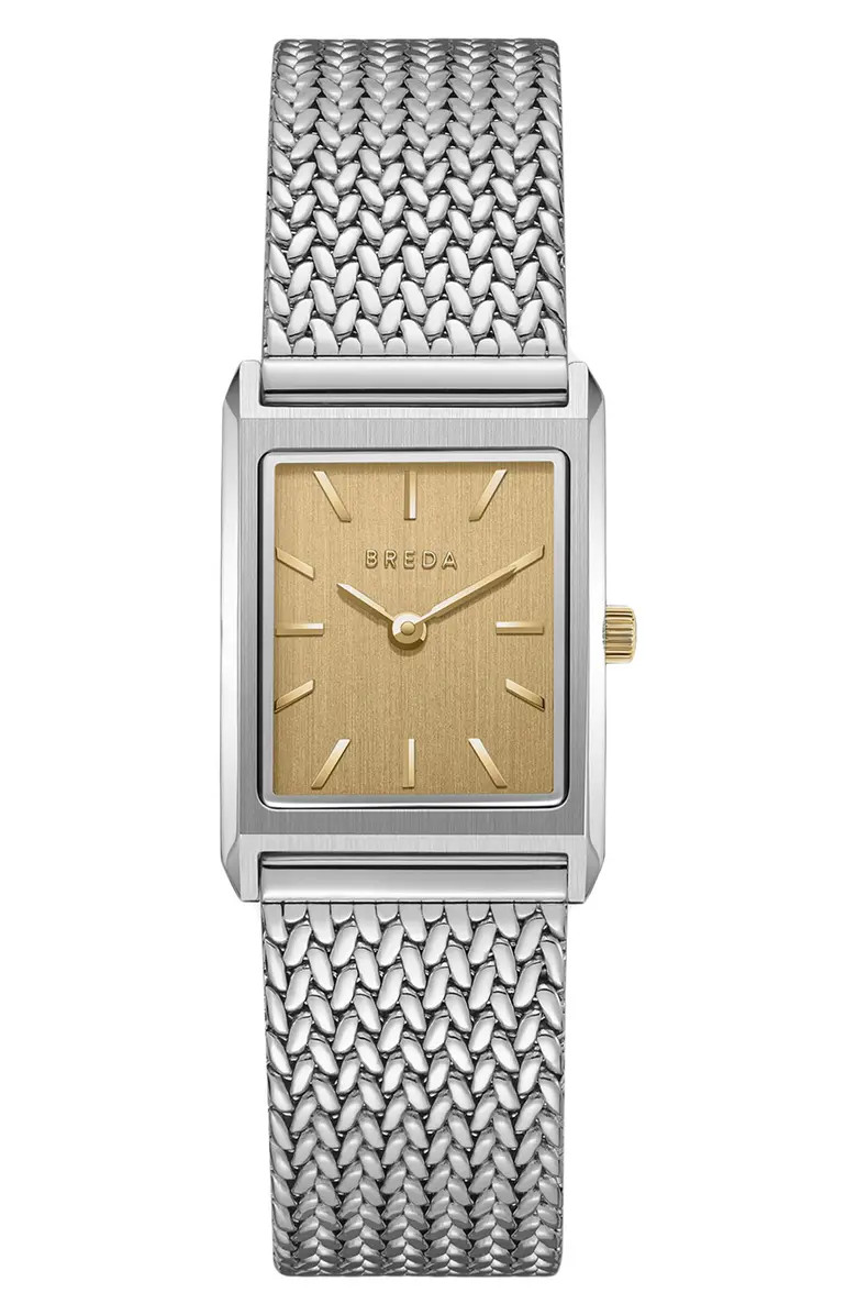 Virgil Tethered Mesh Strap Watch, 20mm | Nordstrom