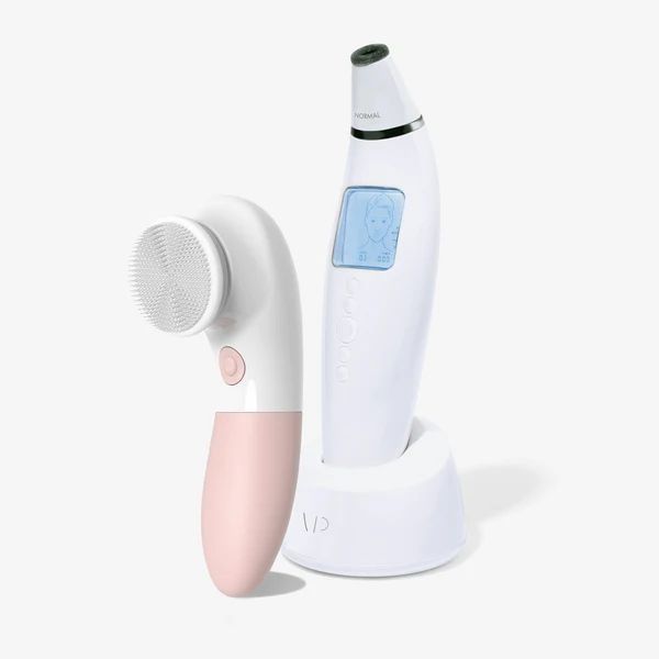 Exfora Personal Microdermabrasion Wand + Raedia Facial Cleansing Brush | Vanity Planet