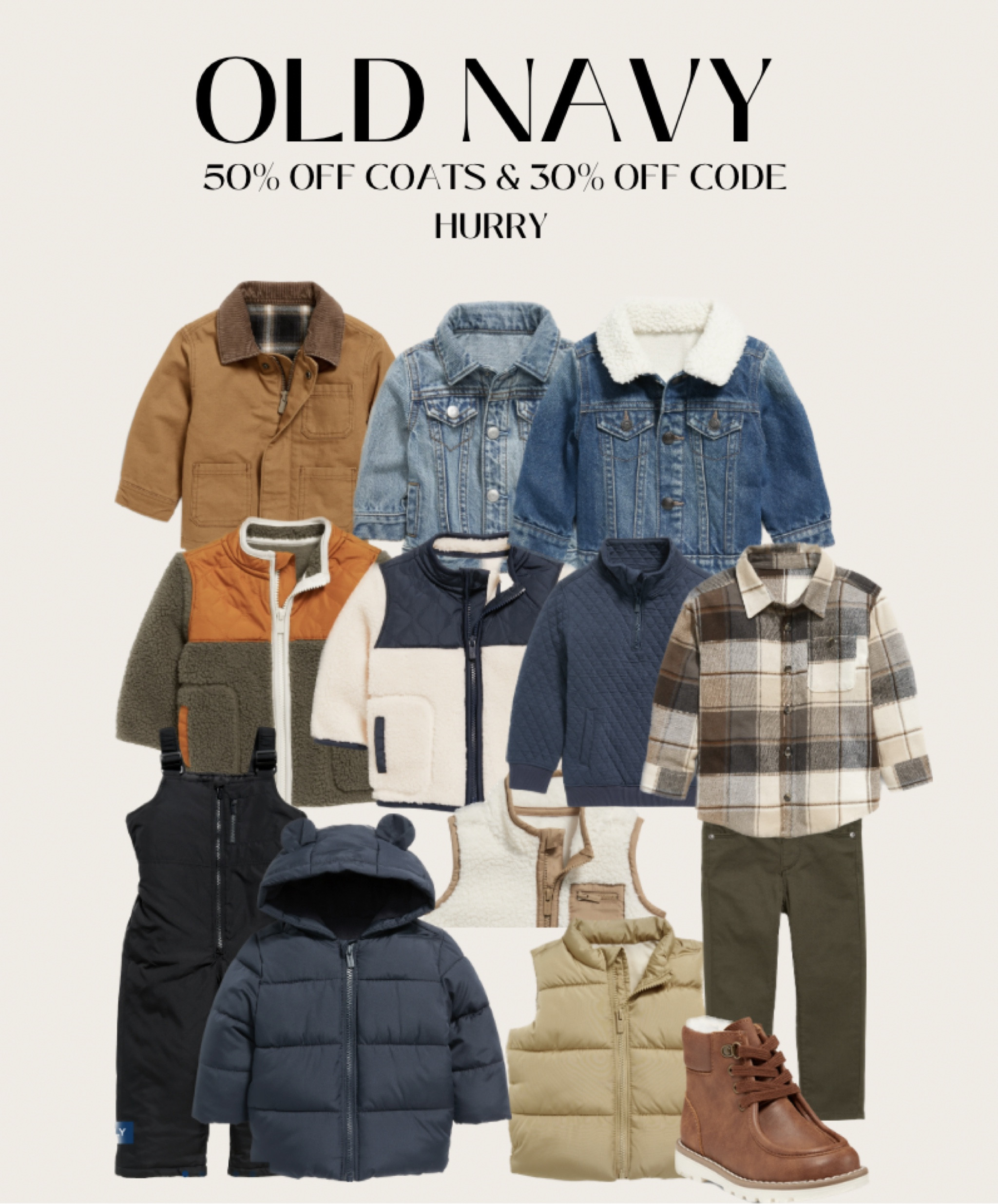 One of the best deals I’ve seen! Ends tomorrow so make sure you hurry to save on winter clothes! #oldnavy #toddler #boytoddlerclothes

#LTKSeasonal #LTKsalealert #LTKfamily