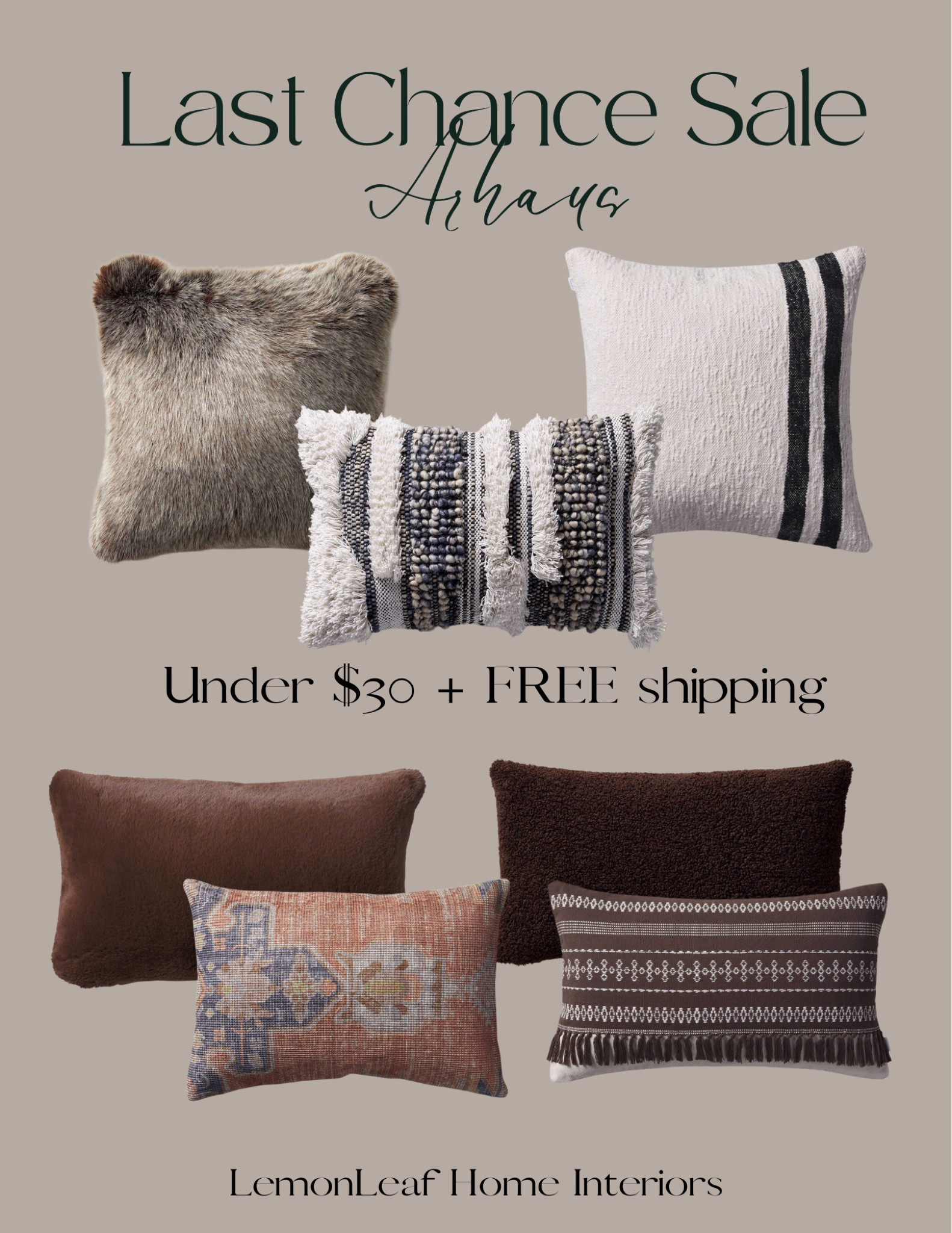 Last chance to grab these @arhaus pillow covers for a steal! Under $30 for great quality and style from my favorite brand



#LTKsalealert #LTKhome #LTKunder50