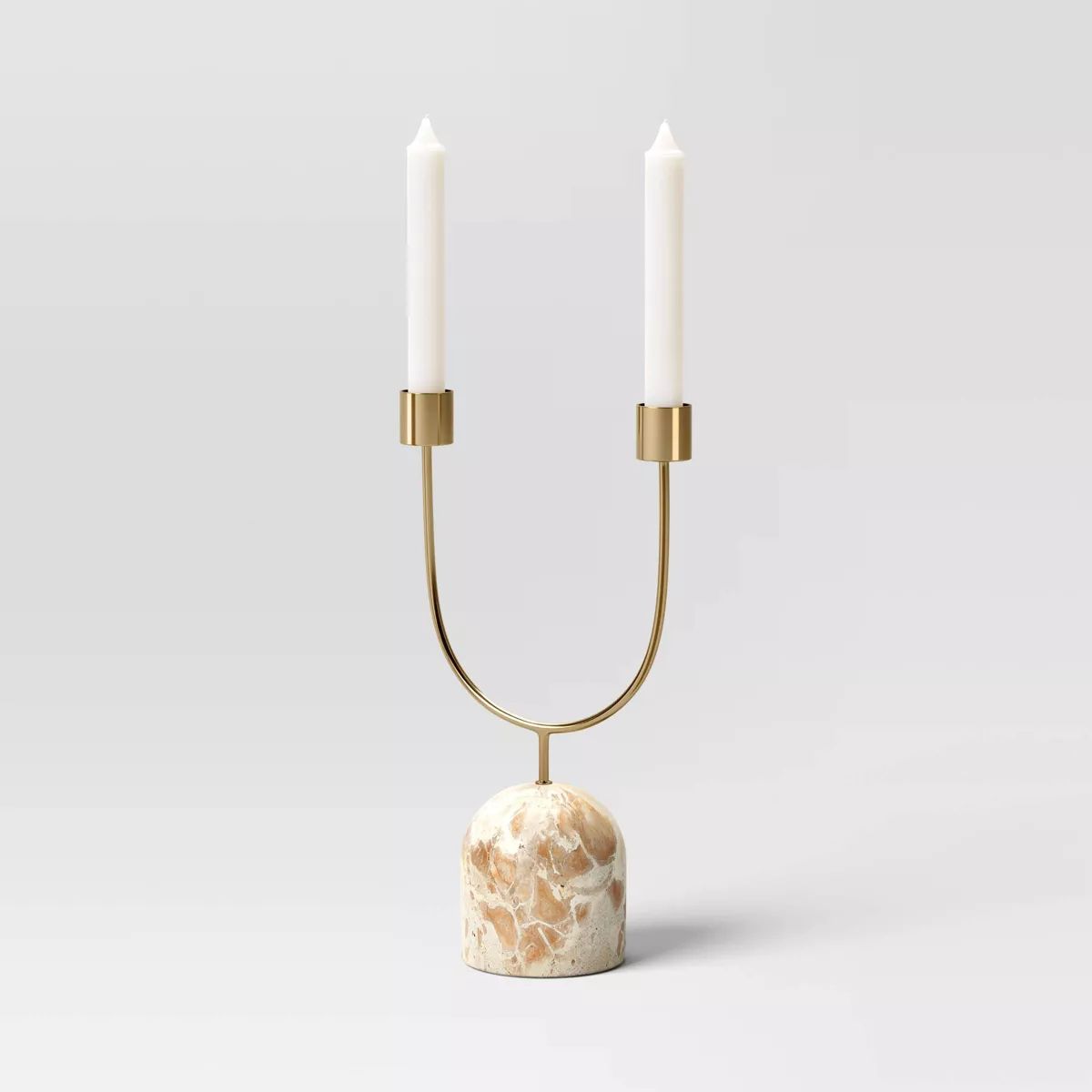 Luxe Double Taper Candle Holder - Threshold™ | Target