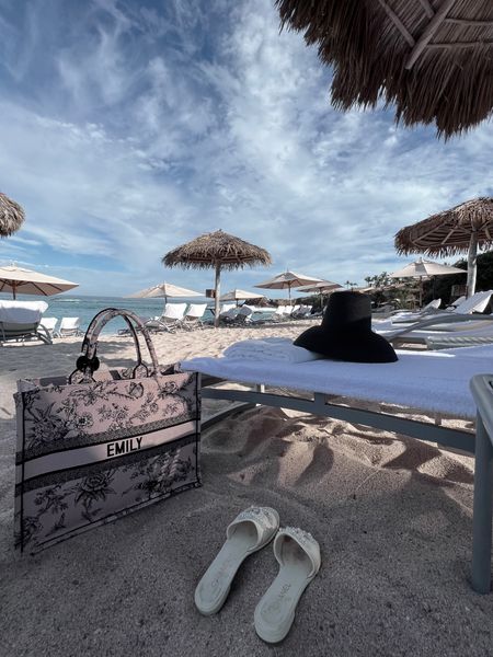 Beach accessories! Resort travel. Book tote. Sun hate. White sandals  

#LTKstyletip #LTKshoecrush #LTKtravel
