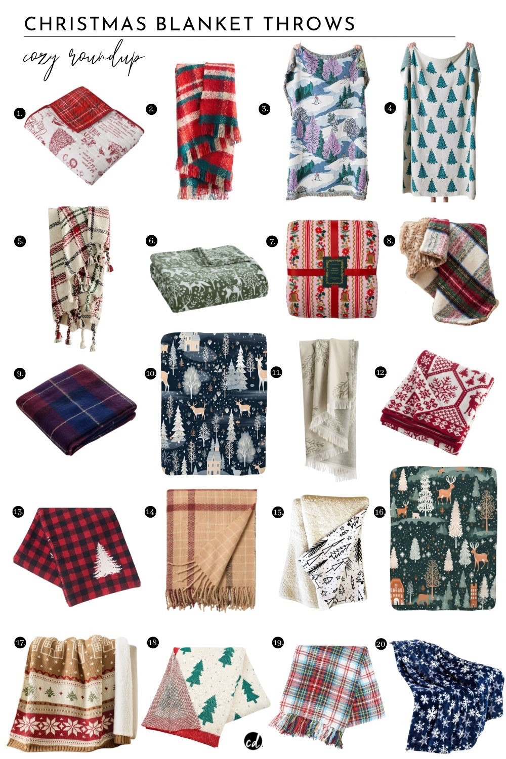 Christmas Blanket Throws Favourite Picks 

#LTKSeasonal #LTKHome