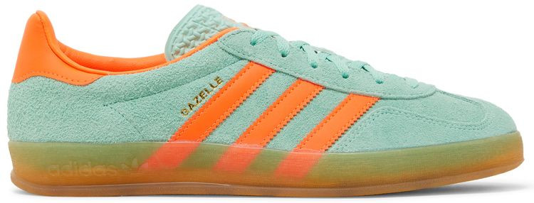 Wmns Gazelle Indoor 'Pulse Mint Solar Orange' | GOAT
