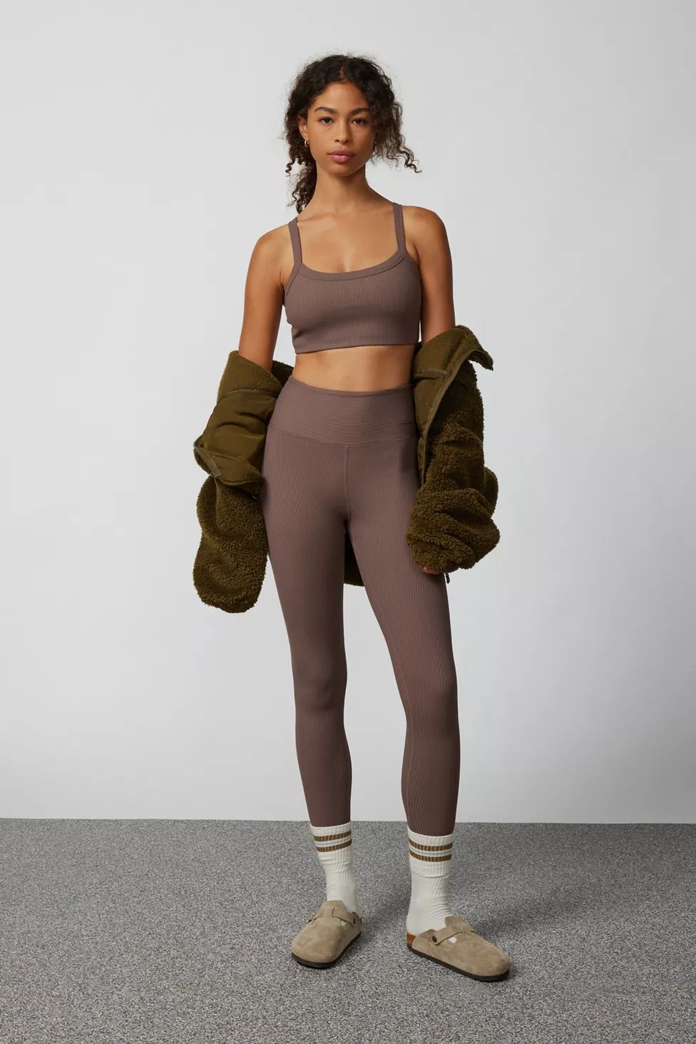 Year Of Ours High High Cropped Legging | Urban Outfitters (US and RoW)