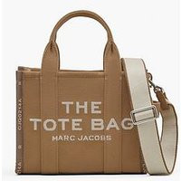 Marc Jacobs The Jacquard Mini Canvas Tote Bag - Camel | Very (UK)