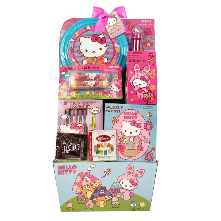 Hello Kitty Deluxe Easter Basket Gift Set | Walmart (US)