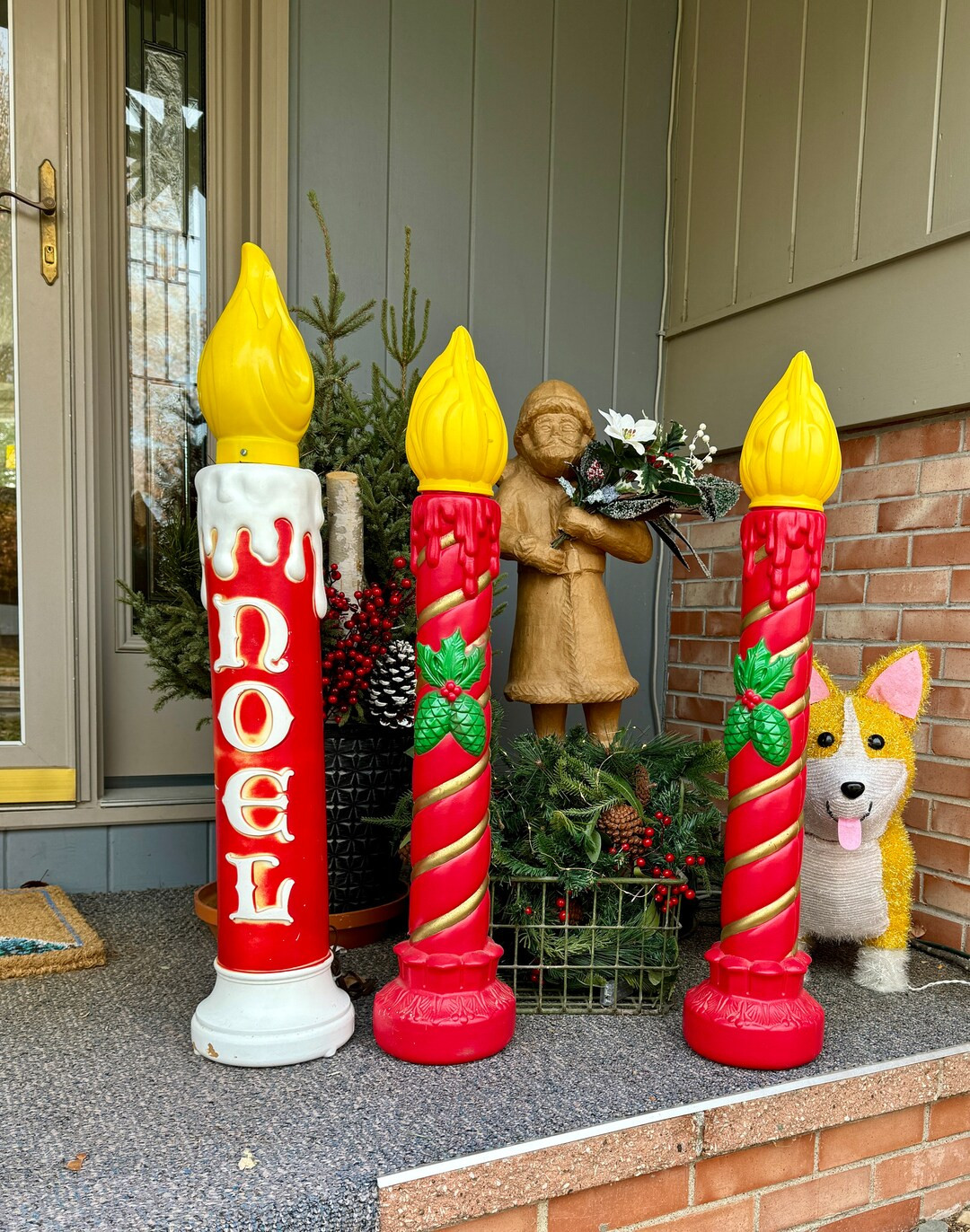 Vintage Candle Blow Molds Empire NOEL Grand Venture - Etsy | Etsy (US)