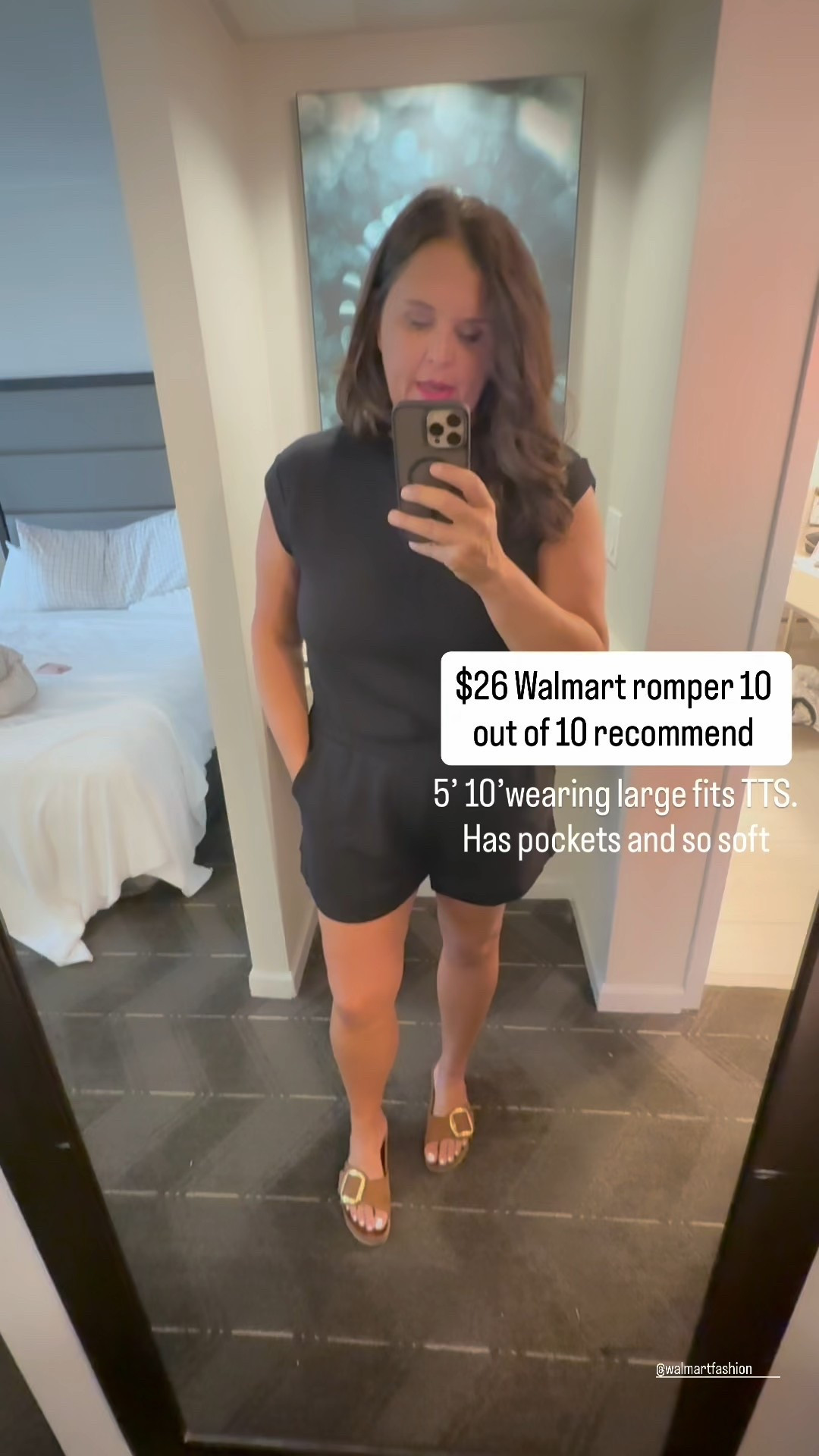 New favorite romper.  Perfect for sports mom or dress it up with a kimono over it and sandals.  Transition it to fall with a jean jacket and boots too!! #walmartfashion #affordablefashion 

#LTKStyleTip #LTKFindsUnder50 #LTKMidsize