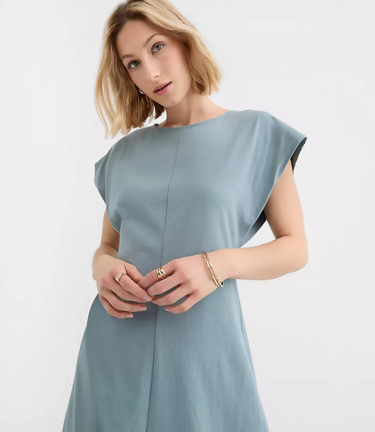 Seamed Sheath Maxi Dress | LOFT