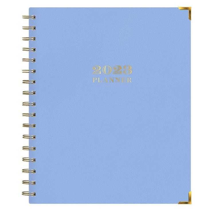 2023 Planner Weekly/Monthly 7&#34;x9&#34; Periwinkle - Day Designer | Target