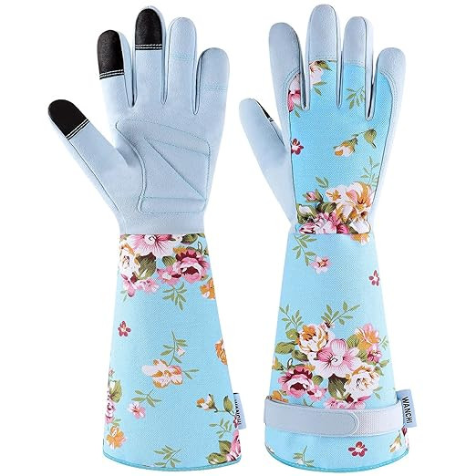 WANCHI Long Gardening Gloves for Women, Breathable Flexible Fit, Comfortable Durable Work Gloves ... | Amazon (US)