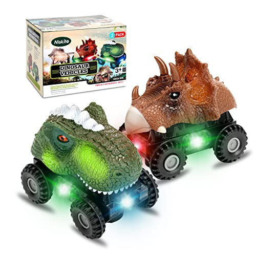 Niskite Dinosaur Toys for 2 Year Old Boy: Toddler Boy Toys for 3 Year Old Boys,Dinosaur Toys for Kids 3-5,Dino Car Toys for 2 3 4 Year Old Boy Birthday Gift Ideas | Amazon (US)