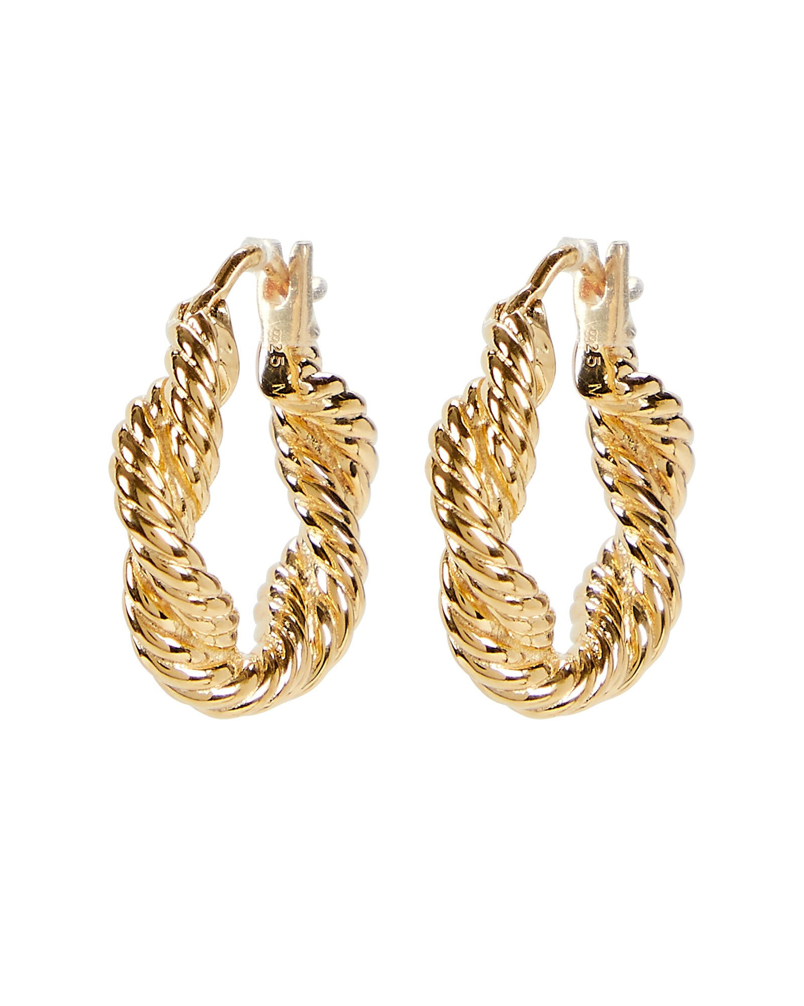 Double Rope Hoop Earrings | INTERMIX