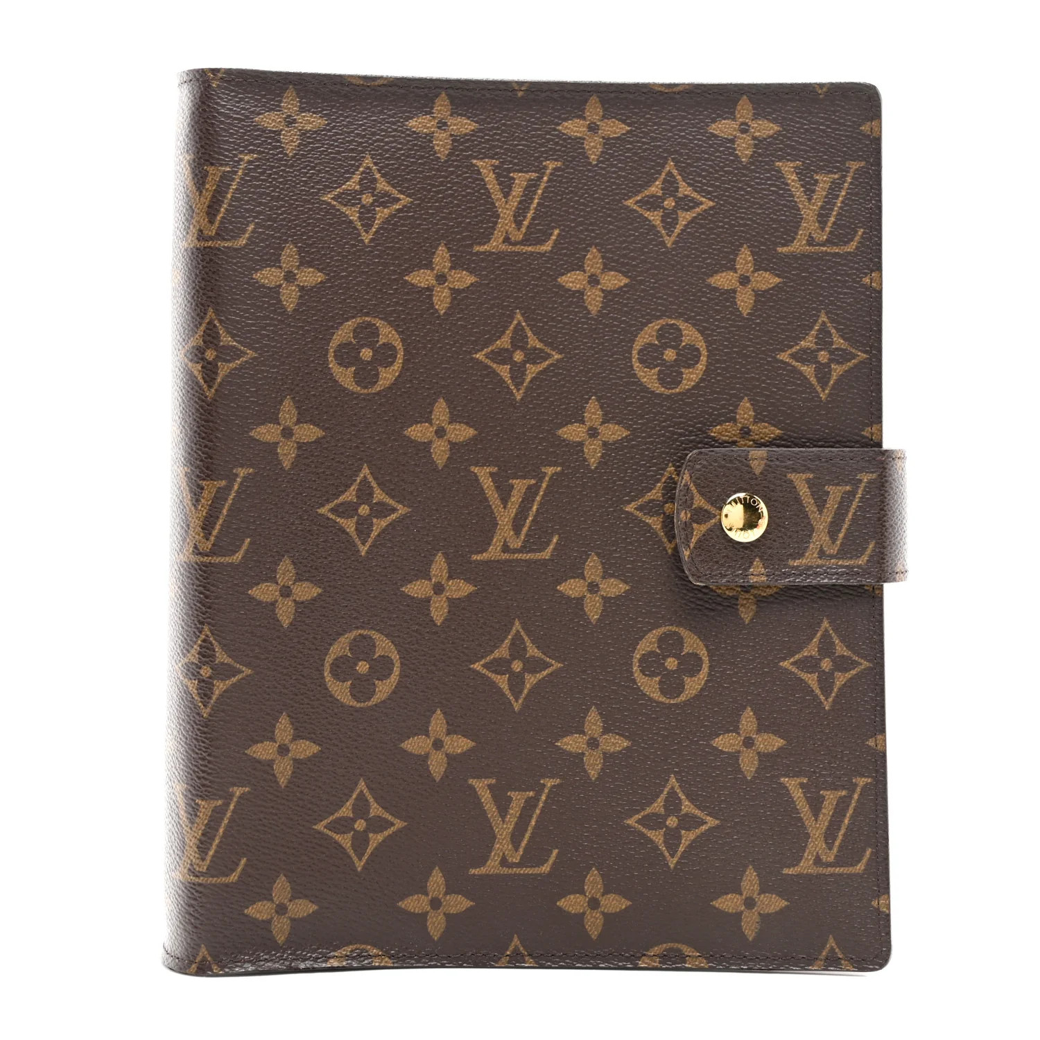 Monogram Large Ring Agenda Cover | FASHIONPHILE (US)