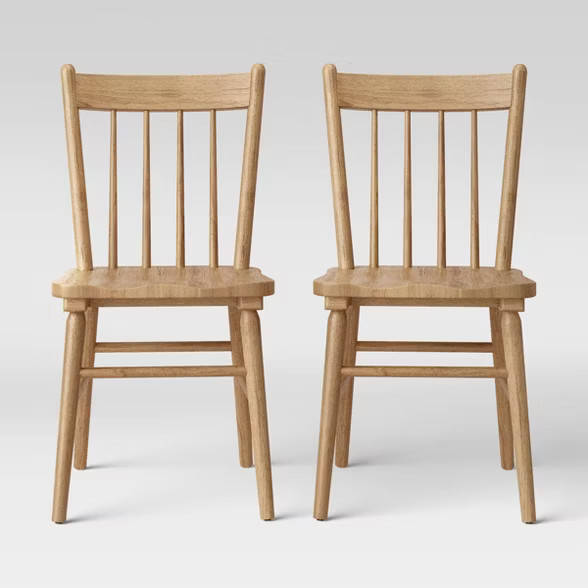 Set of 2 Hassell Wood Dining Chair - Threshold™ | Target