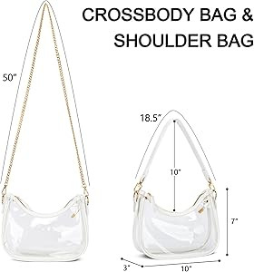 KKXIU Shoulder Bag for Women Cute Hobo Purses and Handbags Retro Clutch Underarm Purse | Amazon (US)